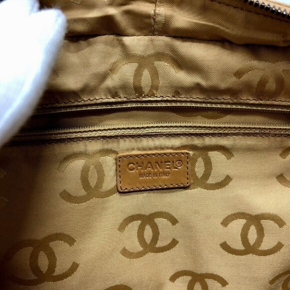 CHANEL CC Mark Chain bag Shoulder Bag Calf leather Brown/Black/GoldHardware - Picture 12 of 16